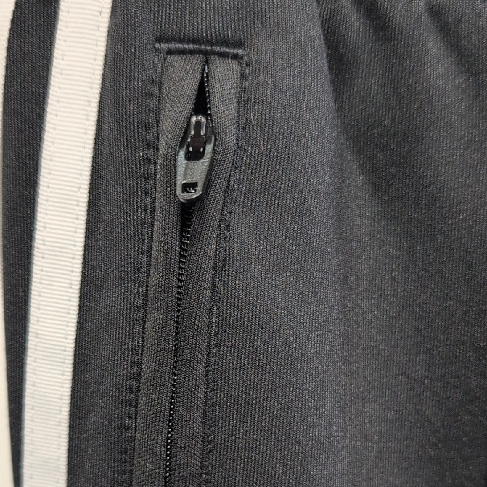adidas Black and White Track Pants - Picture 5 of 12